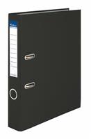 Lever arch file, 50 mm, A4, PP/cardboard, VICTORIA OFFICE, black